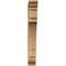 Ekena Millwork Merced Traditional Smooth Bracket, Western Red Cedar, 3 1/2"W x 20"D x 28"H BKT04X20X28MRC01SWR - alternate 2